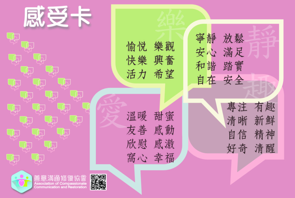 C04善意溝通卡 相片卡 善意溝通修復協會association Of Compassionate Communication And Restoration