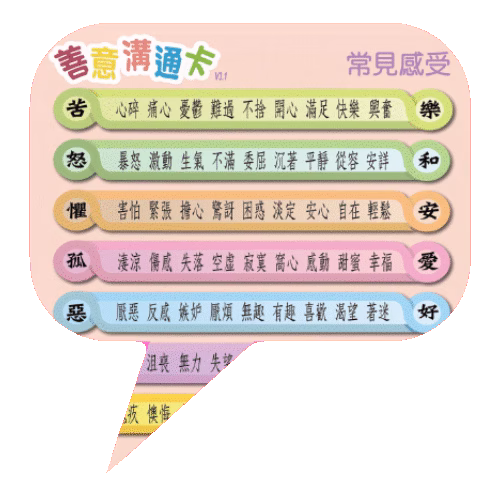 FeelNeed picker電子善意溝通卡