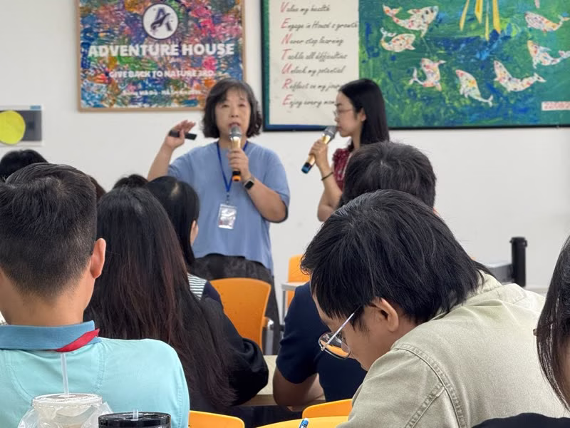 講師分享善意溝通與修復式教育理念